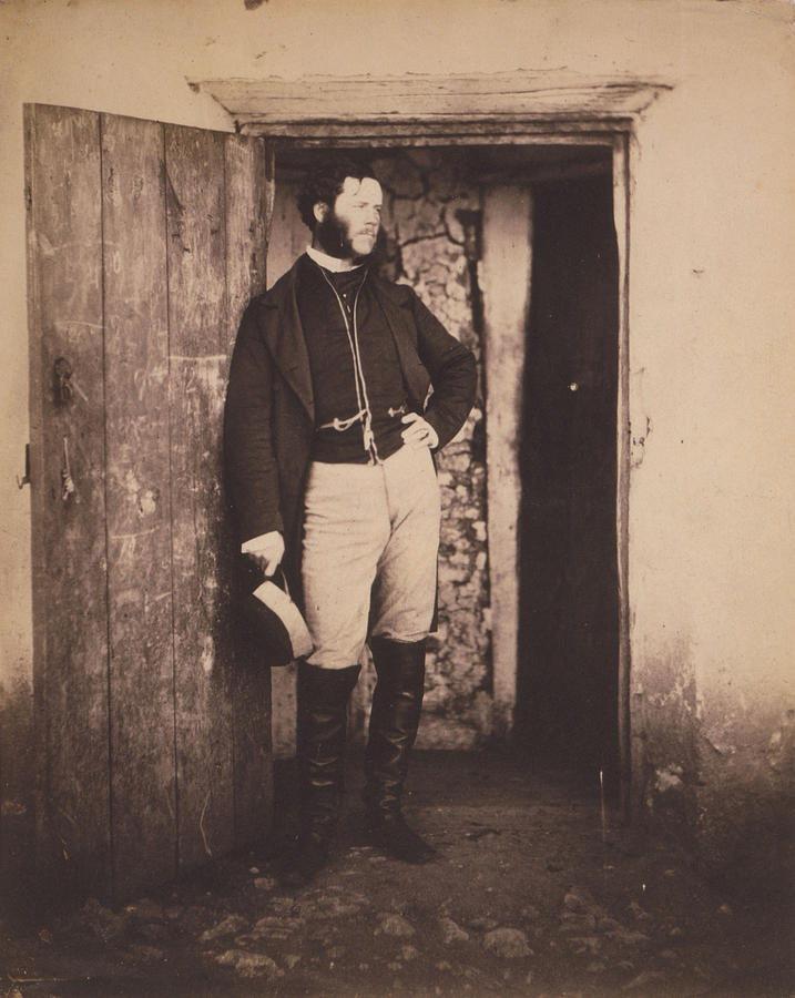 Portrait Photograph - The Crimean War, Portrait Of Mr. Angel by Everett