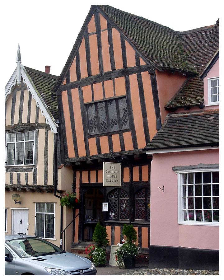 The Crooked House Gallery Photograph by Frank Wickham