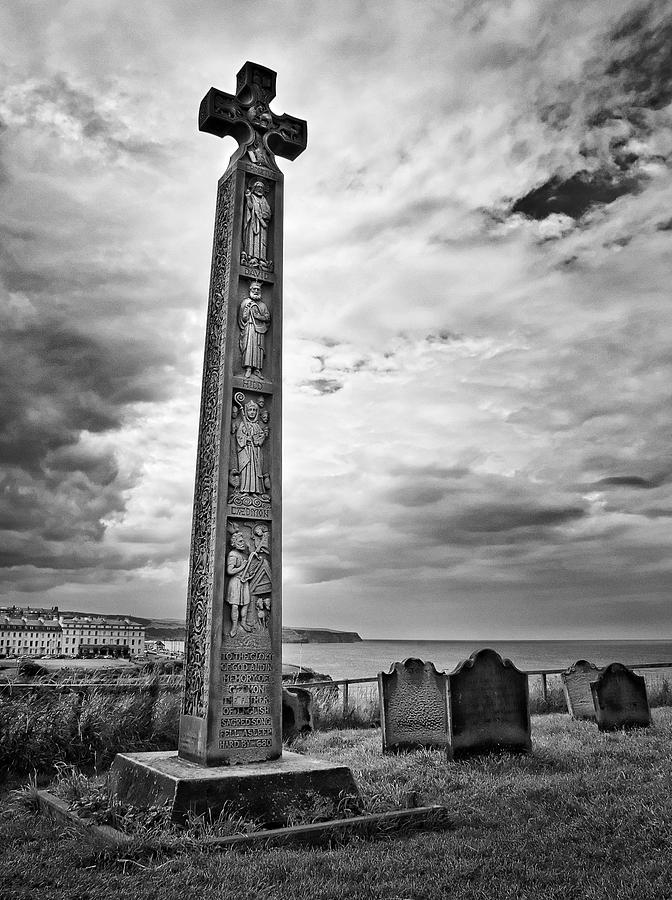 Black And White Photograph - The Cross by David Turner