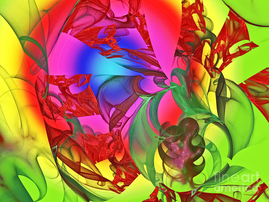 The Dancing Rainbow Digital Art by Andee Design