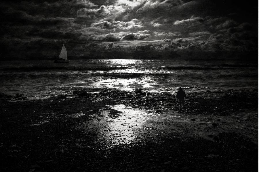 The Dark Sea Photograph by Michele Cornelius