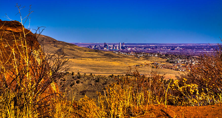Denver Photograph - The Denver Skyline III by David Patterson