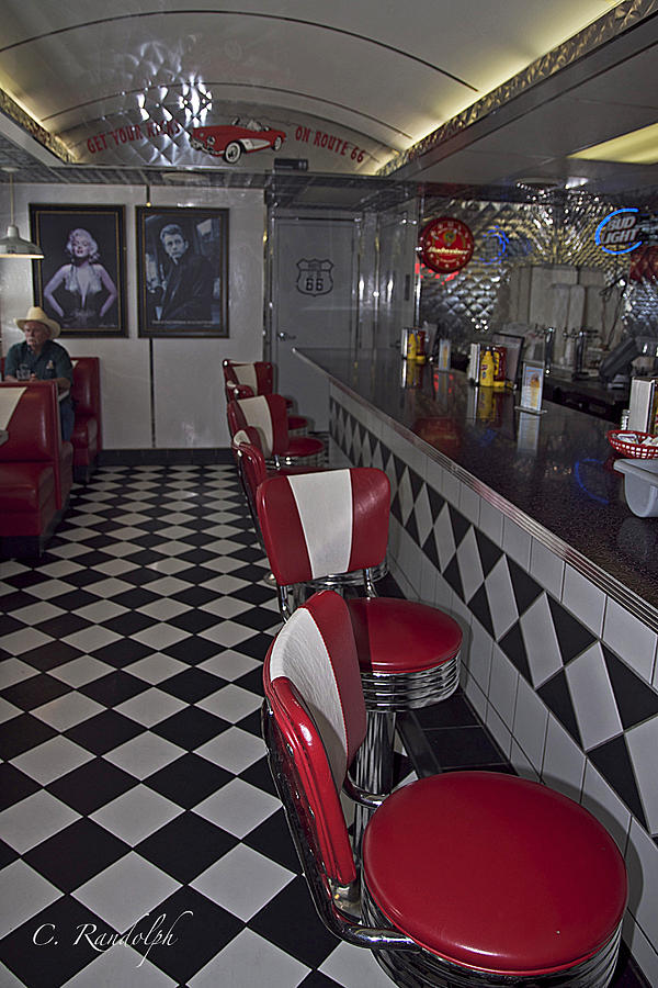 The Diner Photograph by Cheri Randolph