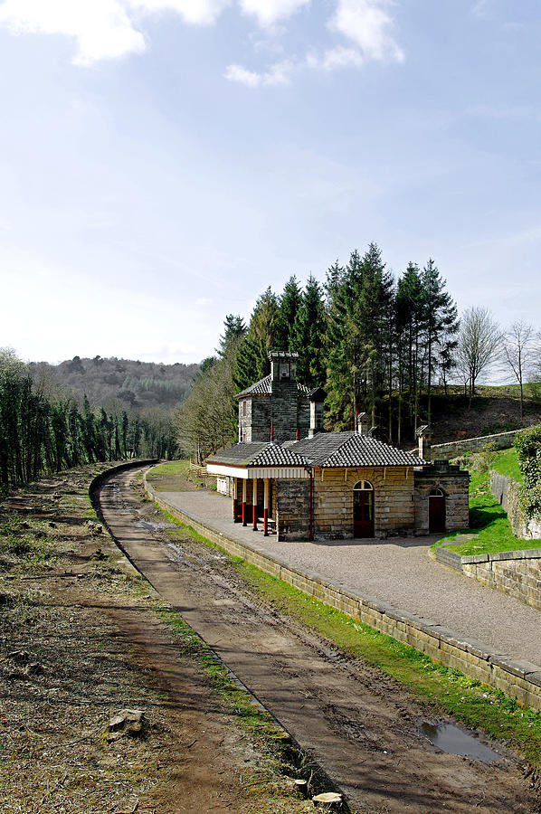 The Disused Alton Towers Railway Station Photograph by Rod Johnson