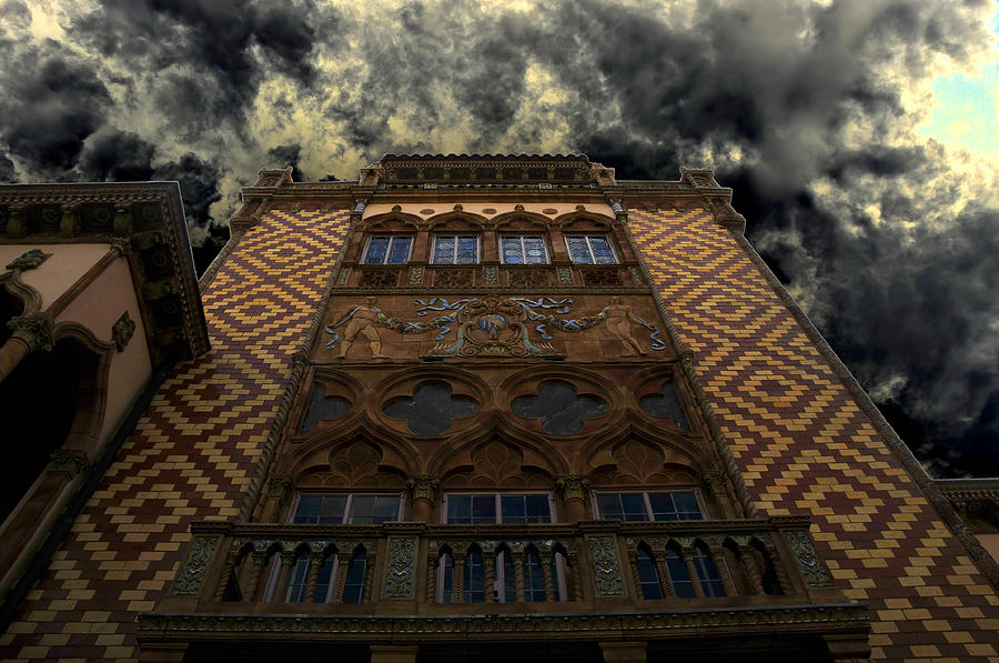 Medieval Photograph - The Doges Palace by David Lee Thompson