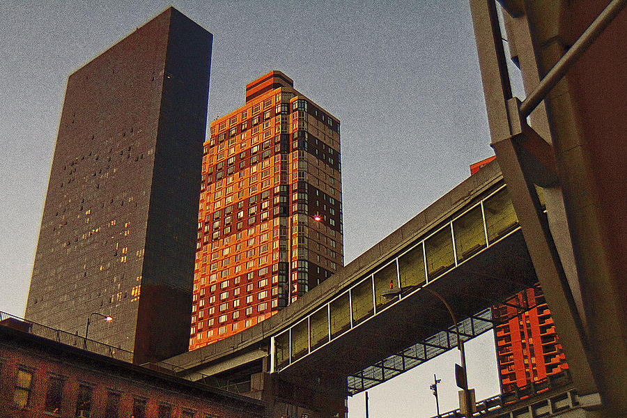 The Elevated bus ramp Photograph by Alex AG | Fine Art America