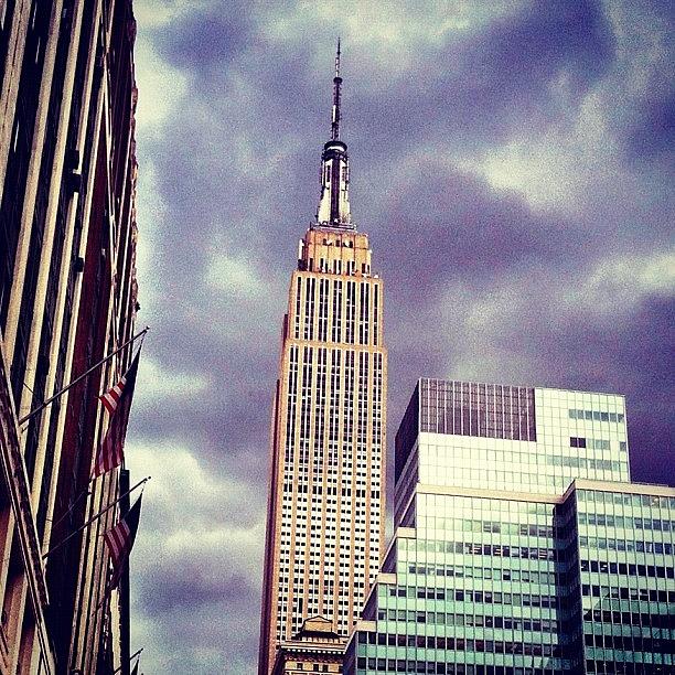 New York City Photograph - The Empire State Building #newyork #nyc by Lisa Thomas