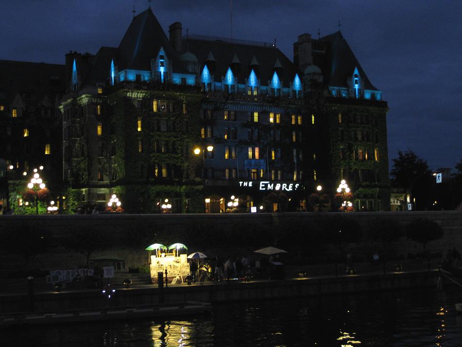 The Empress at Night Photograph by Kathy Long