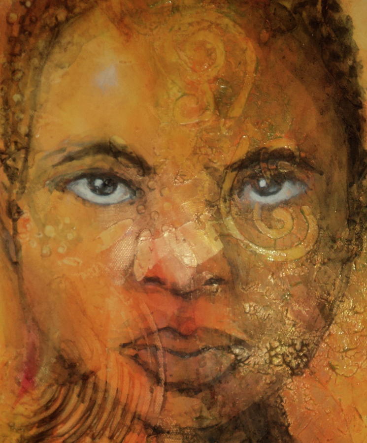 The Eyes Close- Up Painting by Otis Cobb | Fine Art America