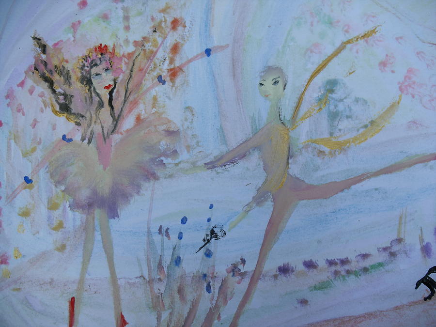 The fairy tale Ballet Painting by Judith Desrosiers