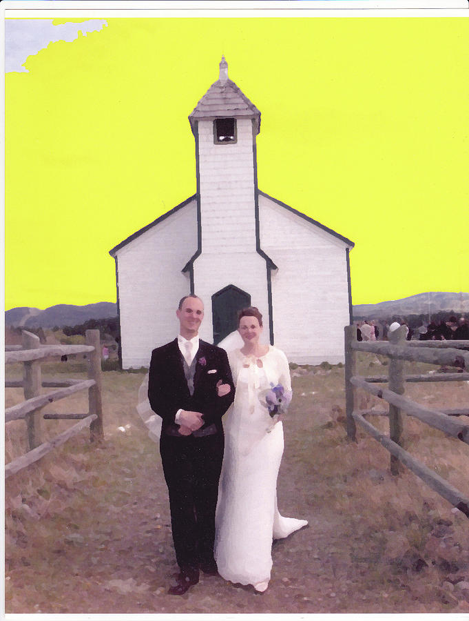 Wedding Photograph - The Farmers Wedding by Lori  Secouler-Beaudry