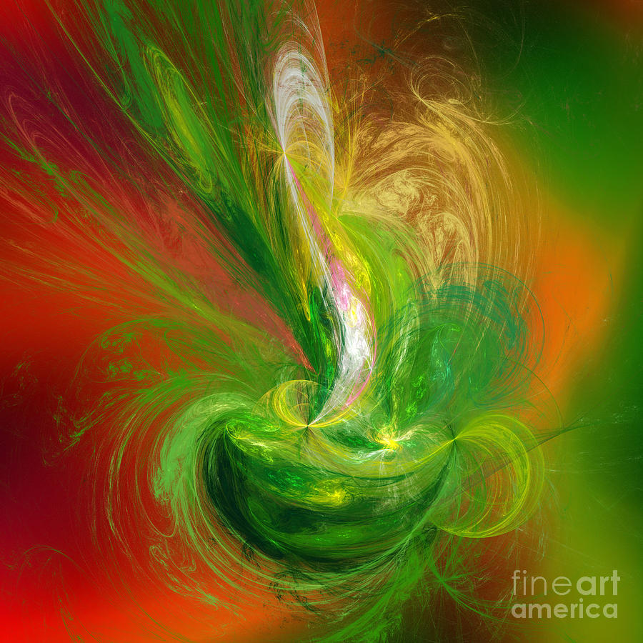 The Feathering Teacup Digital Art by Andee Design