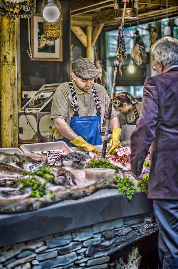 The Fish Monger Photograph by Heather Applegate