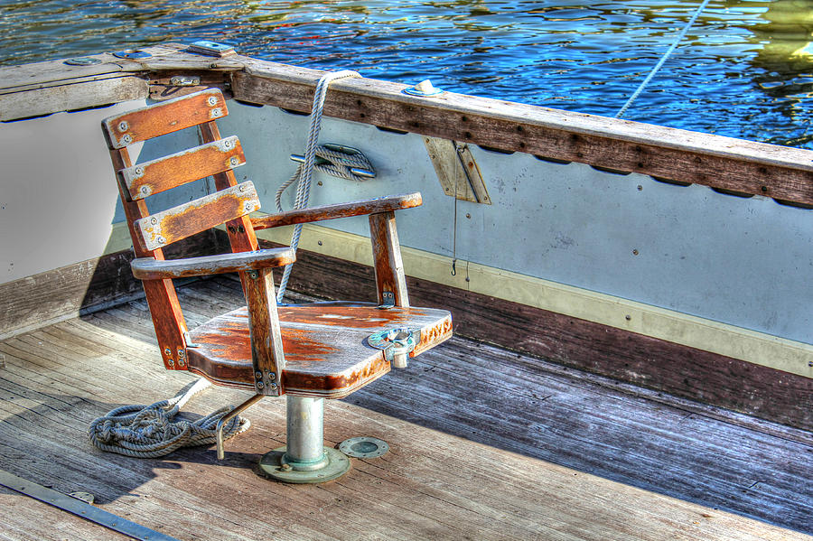 The Fishing Chair Photograph by Lynn Jordan