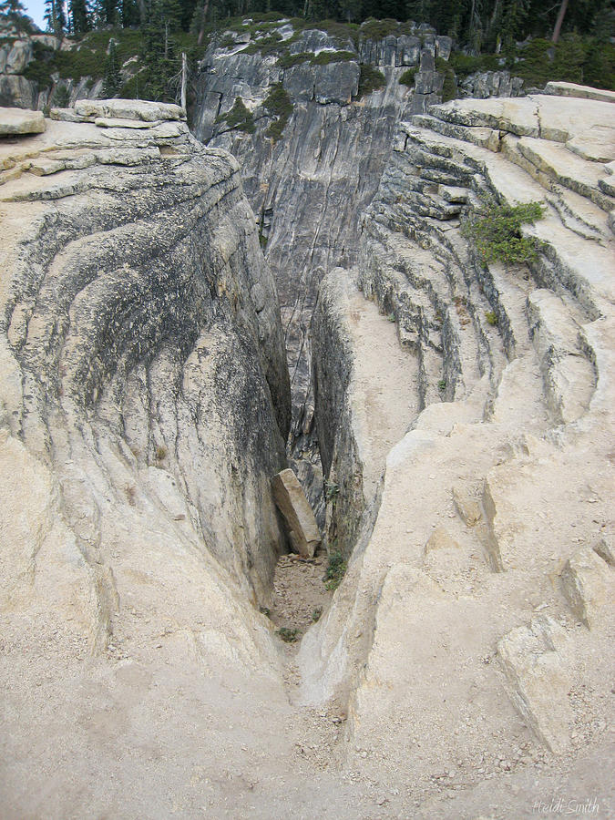 The Fissures Photograph by Heidi Smith