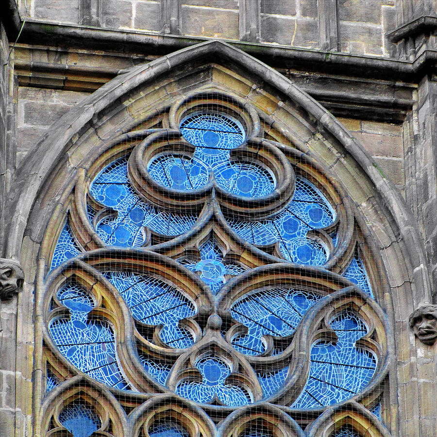 The folly of windows in Prague Photograph by Alexandra Till