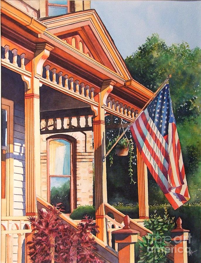 The Founders Home Painting by Greg and Linda Halom