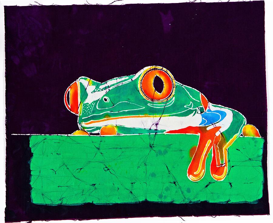 Wildlife Mixed Media - The Frog by Gene Tilby