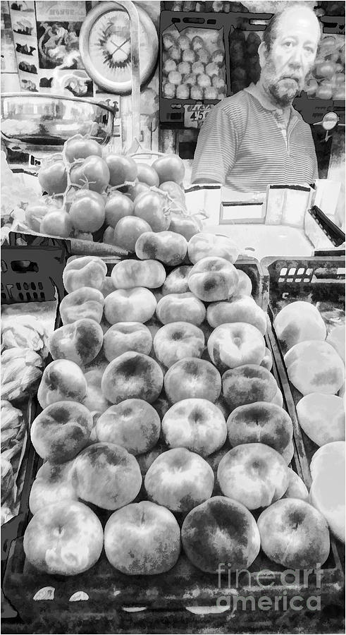 The Fruitseller - Zaragoza Photograph by Jack Torcello
