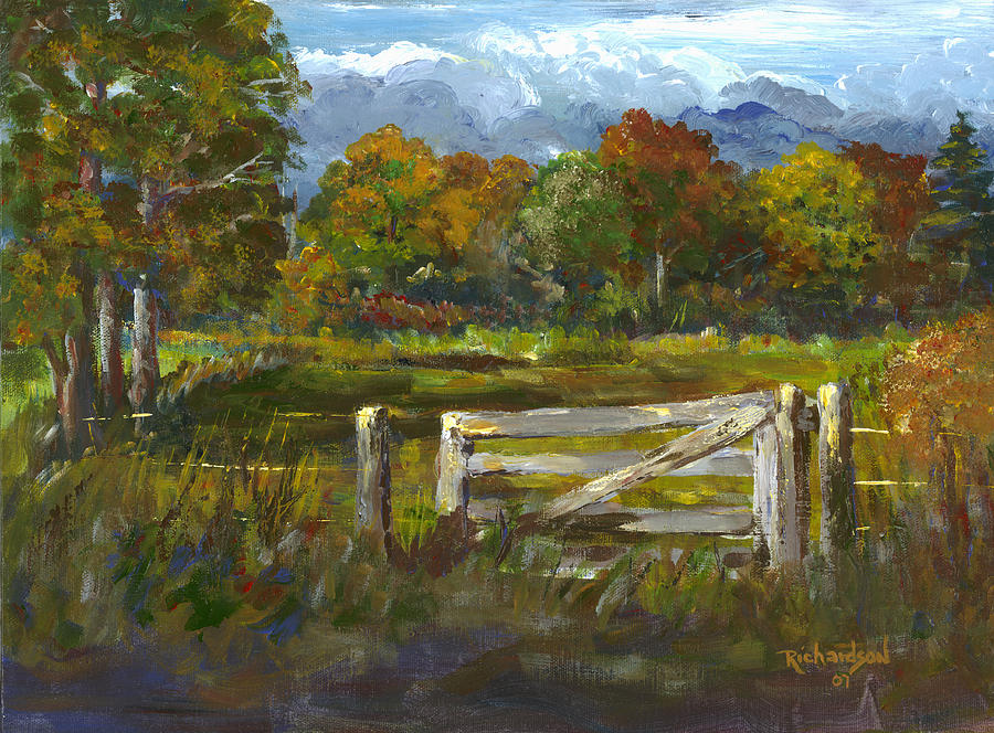 The Gate of The Lord Painting by George Richardson