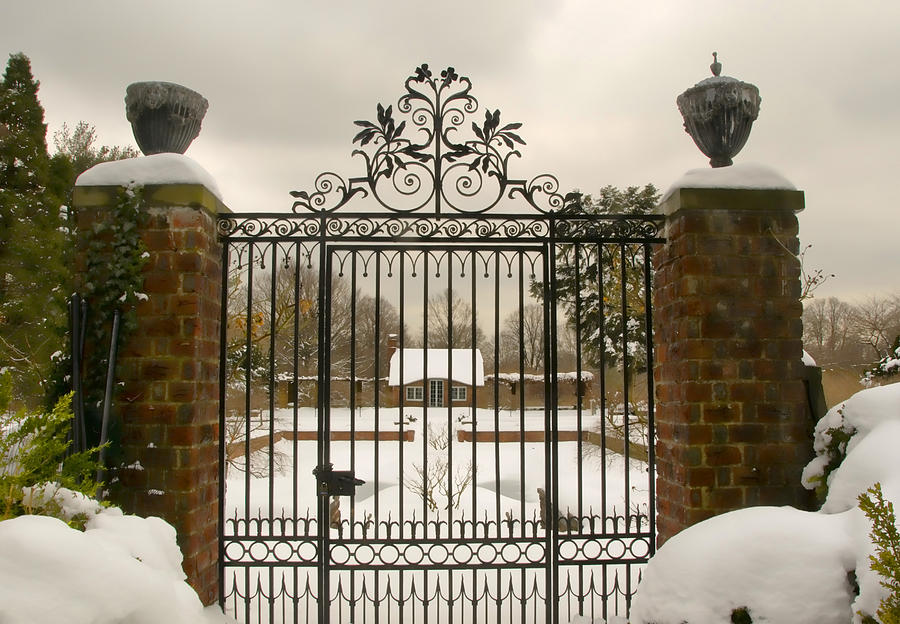 The Gates Photograph by Roni Chastain