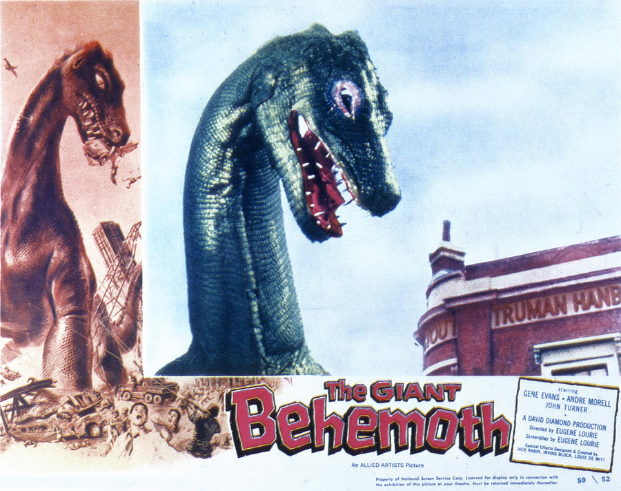 Prehistoric Photograph - The Giant Behemoth, 1959 by Everett