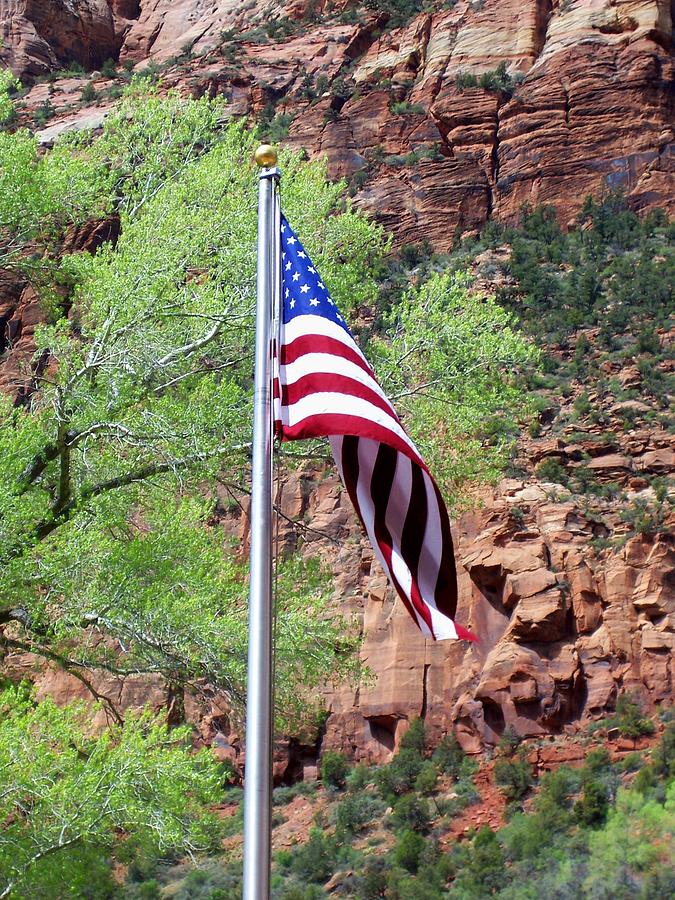 Zion National Park Photograph - The Glory of Our Land by Ann Whitfield