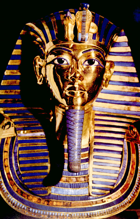 The Gold Mask Which Covered The Head Photograph by Everett