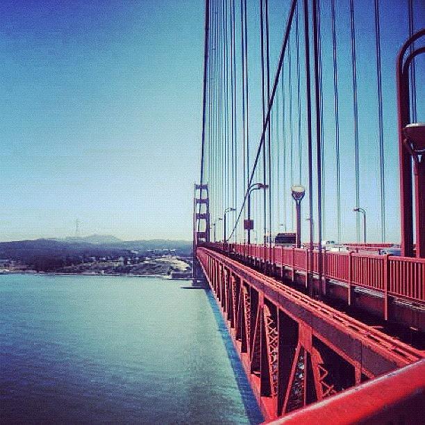 Bridge Photograph - The Golden Gate Bridge  by Katie Phillips