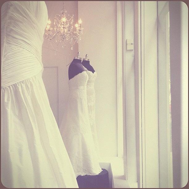 Gowns Photograph - *the Gorgeous Front Window At The Gown by Vanessa Ray