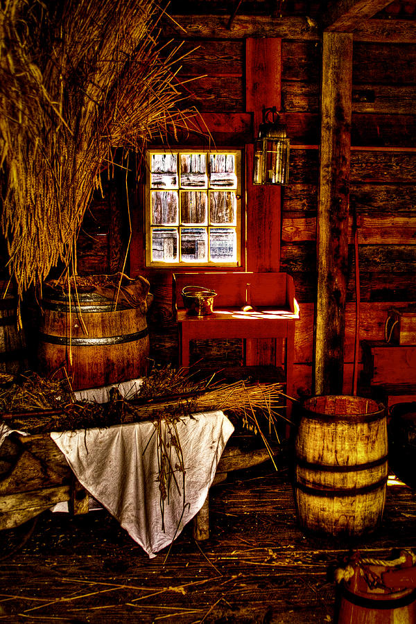The Granary at Fort Nisqually IIII Photograph by David Patterson