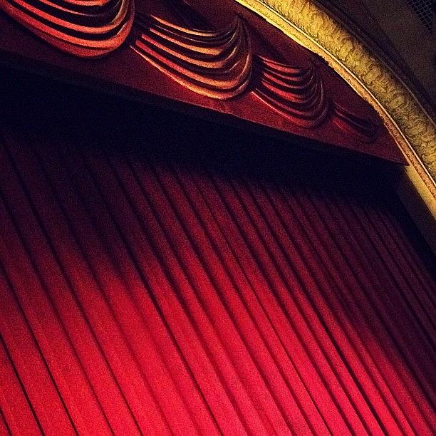 Broadway Photograph - The Grand Barrymore Curtain by Natasha Marco