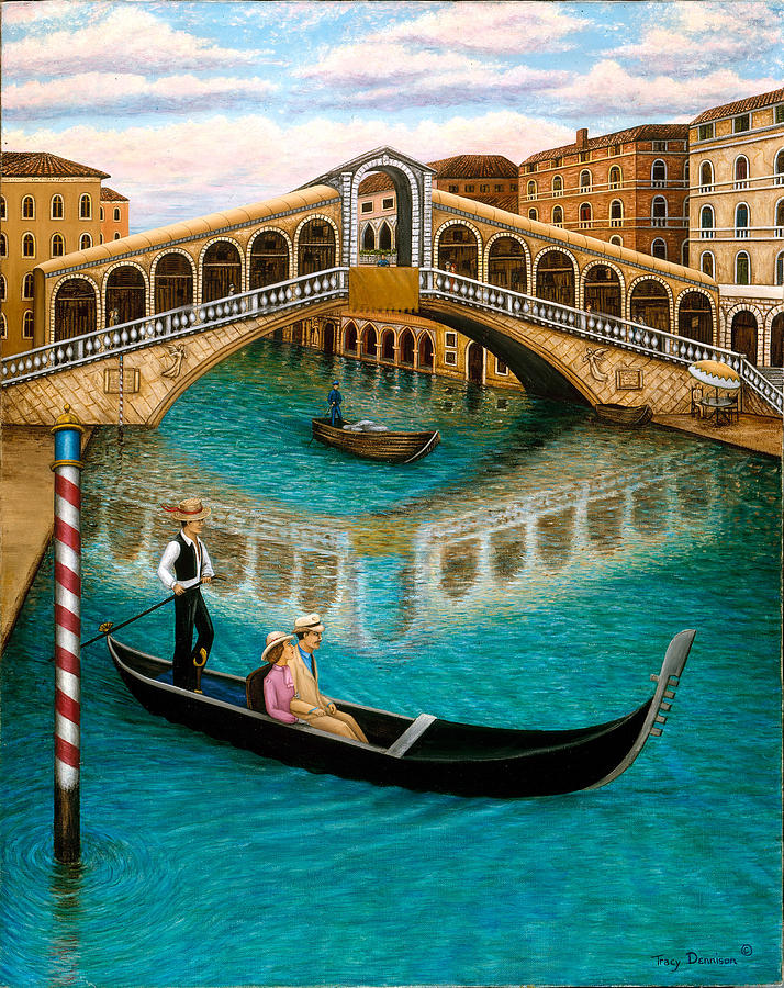 The Grand Canal Painting by Tracy Dennison