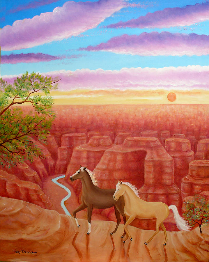 The Grand Canyon Painting by Tracy Dennison