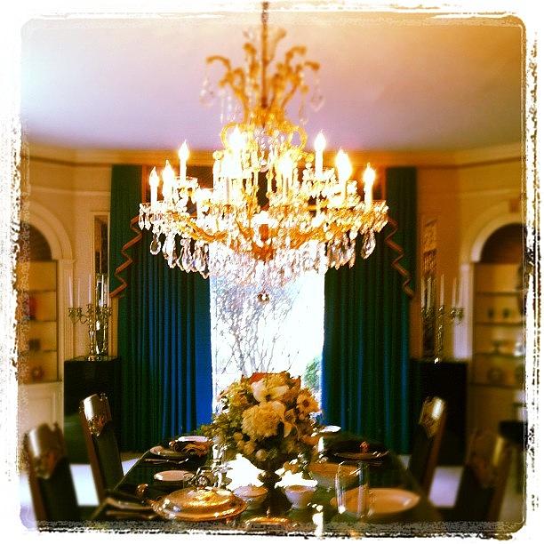 Elvis Presley Photograph - The Grand Dining Room by Susannah Mchugh