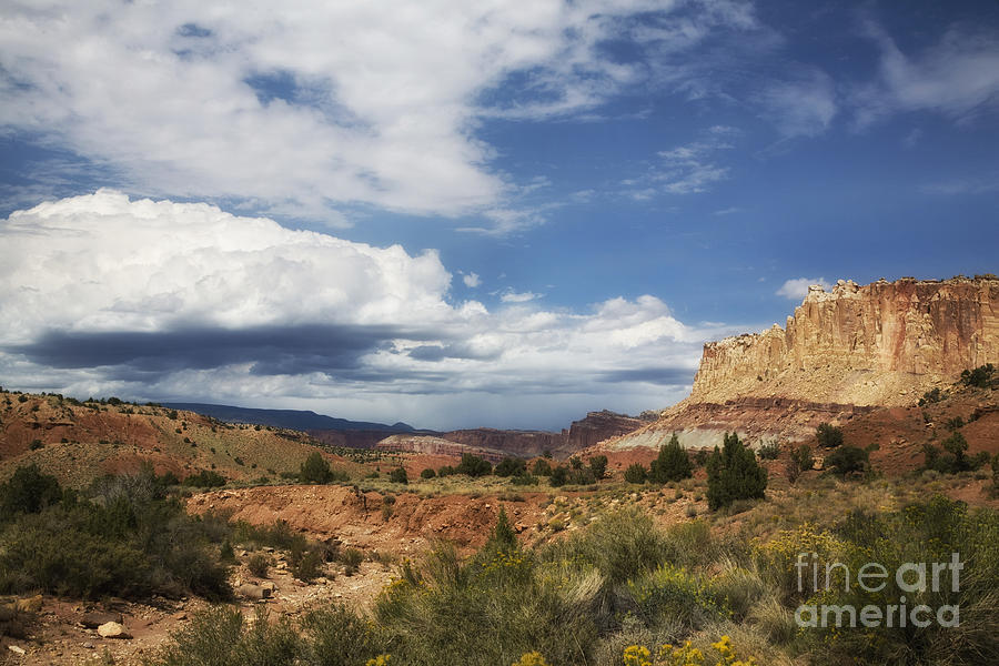 The Grandeur of Capitol Reef Photograph by Timothy Johnson
