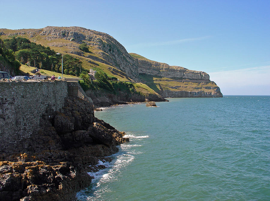 The Great Orme Coastline Photograph by Rod Johnson