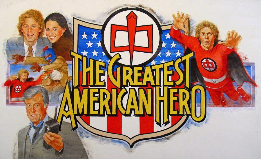 The Greatest American Hero Painting by Cliff Spohn