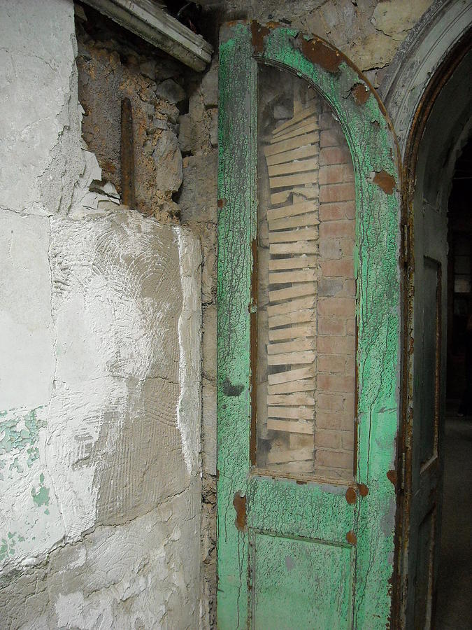 The Green Door Photograph by Christophe Ennis