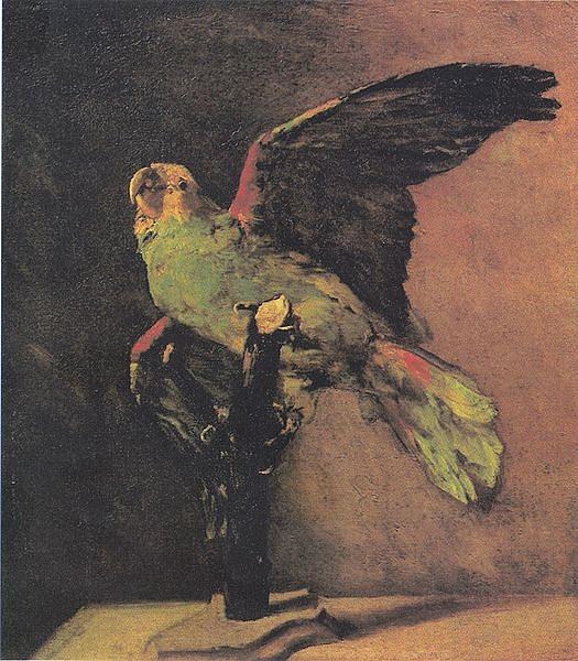 Vincent Van Gogh Digital Art - The Green Parrot by Vincent Van Gogh