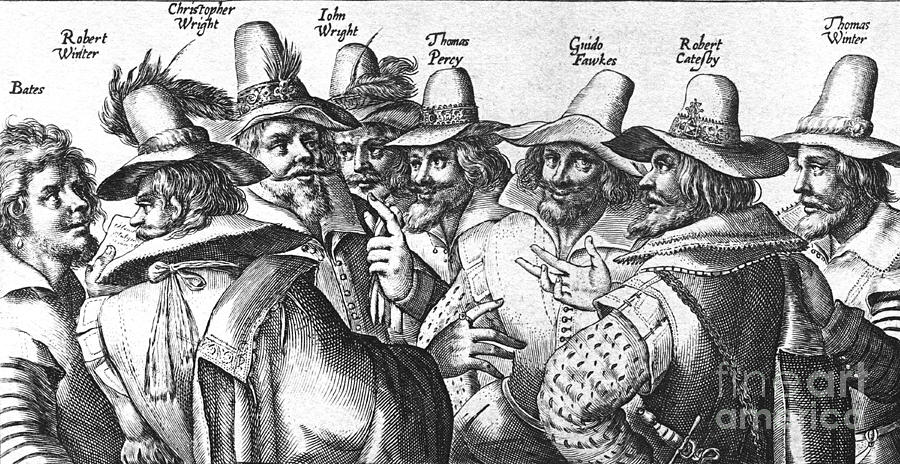 The Gunpowder Rebellion, 1605 Photograph by Photo Researchers