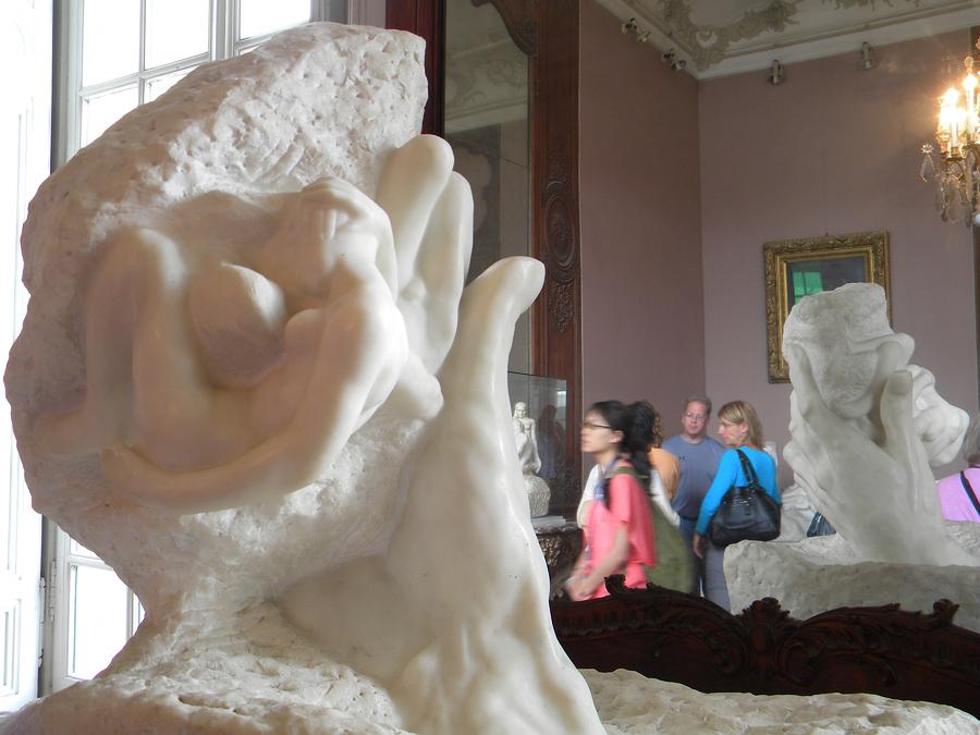 The Hand of God by Rodin Photograph by Manuela Constantin