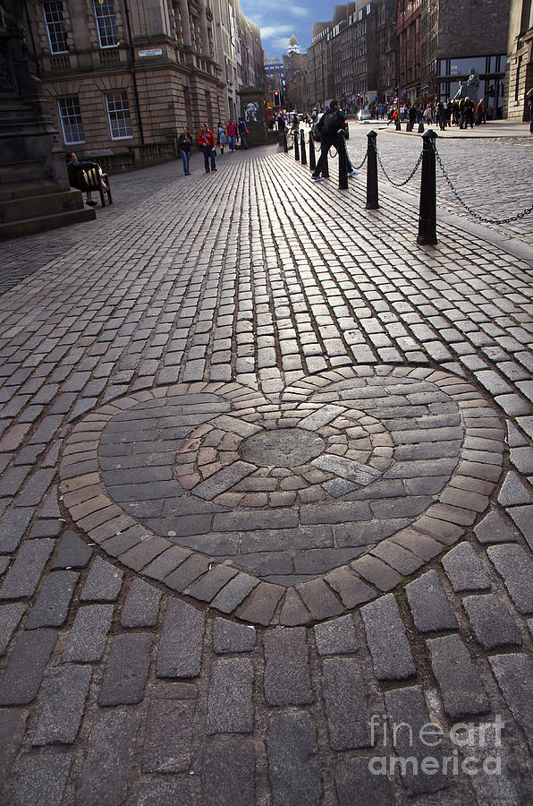 The Heart of Edinburgh Photograph by Jeanne  Woods