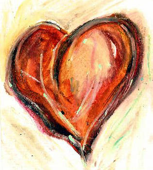 The Heart Pastel