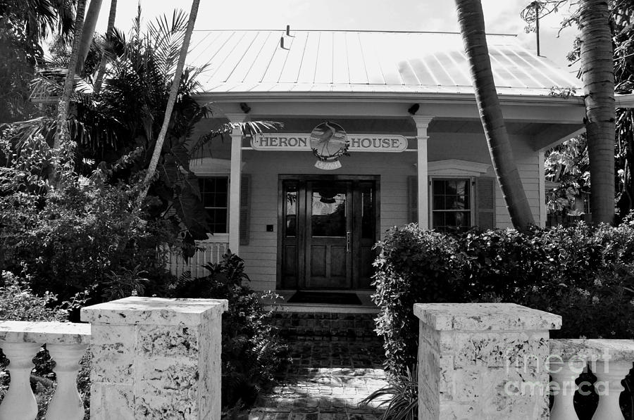 The Heron House Key West Florida Photograph by John Black