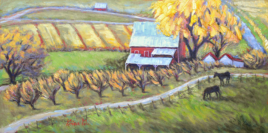 The Homeplace Painting by Gina Grundemann