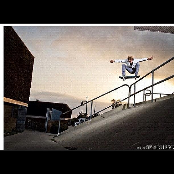 Skate Photograph - The Homie Ted Duerksen Got Mad Hops by Andrew Durso