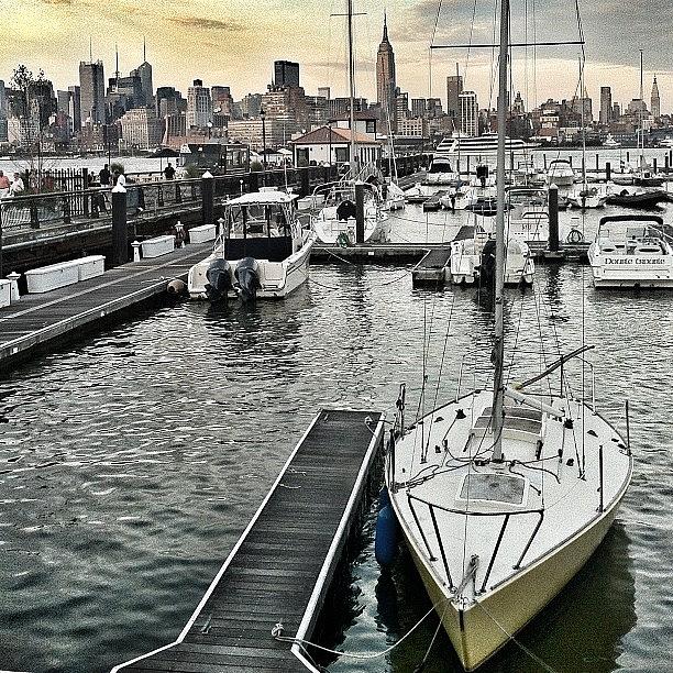 Boat Photograph - The hood. #hoboken #newjersey by Justin DeRoche