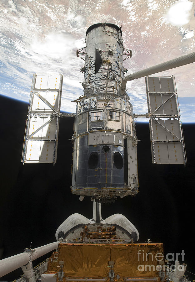 Planet Photograph - The Hubble Space Telescope Is Released by Stocktrek Images