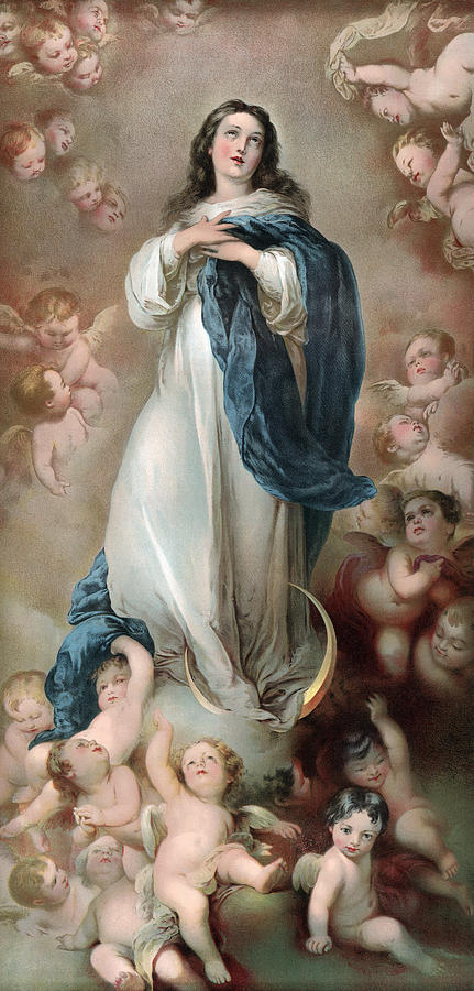 The Immaculate Conception Depicting Photograph By Everett Fine Art